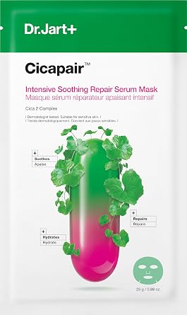 Dr. Jart+ Korean Face Sheet and Mud Masks | Hydrating, Soothing, Redness, Skin Barrier Support, Pore-Purifying Masks