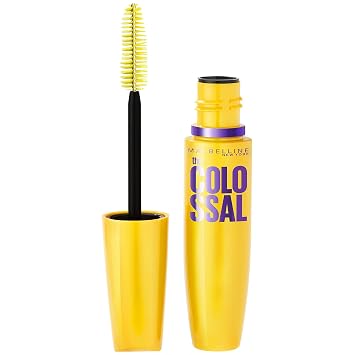 Maybelline Volum' Express The Colossal - Máscara de pestañas lavable, voluminizadora, color negro