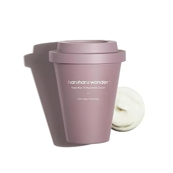 HARUHARU Wonder Black Rice 10 Crema Hialurónica, 3.0 fl oz, Hidratante Facial, Vegano, Libre de Crueldad, Cuidado Diario de la Piel, Cuidado de la Piel Coreano