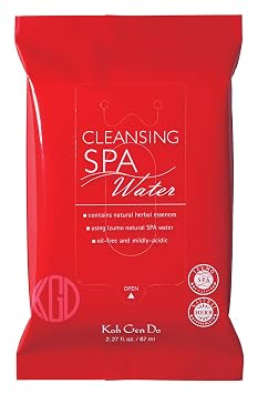 Koh Gen Do Paño de agua de limpieza de spa, 1 paquete, 10 paños por paquete