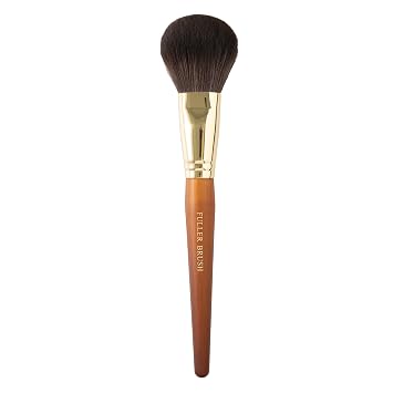 Fuller Brush Cepillo para polvo cosmético 565 – Cepillo facial suave para aplicar polvo fijador, rubor y bronceador – Brocha de maquillaje con punta cónica – Cerdas sintéticas