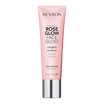 Revlon PhotoReady Rose Glow Face Gloss Makeup Primer, 1 fl oz