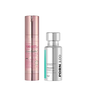 VT COSMETICS PDRN 100 Essence & Collagen Reedle Shot 100, restauración de la piel, recuperación, suero de microagujas de exosoma de colágeno, refuerzo coreano para la piel