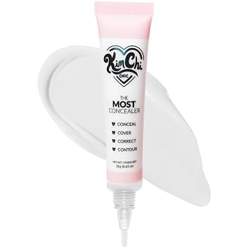 KimChiChic Beauty The Most Concealer, base de sombra de ojos blanca