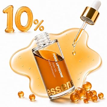 Essenciel PDRN Suero, 100,000 PPM 10% PDRN Salmón DNA Nano Liposoma Coreano Ampolla Facial Coreana, Esencia Hidratante Ligera para Piel Regordeta y de Aspecto Rocío, Todo Tipo de Piel, 1.01 Fl Oz (1.0
