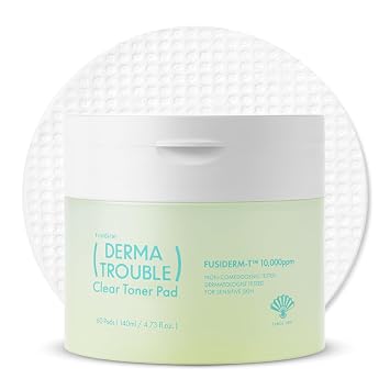 Derma Trouble Clear Toner Pads, 60 unidades, LHA, PHA, Salicílico