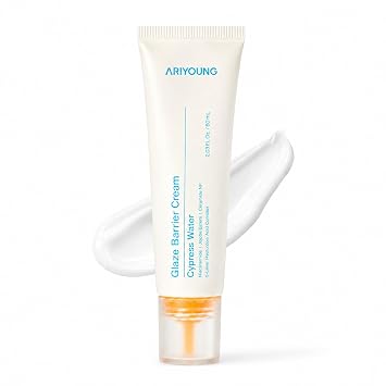 Glaze Barrier - Crema hidratante facial de ceramida para piel seca y sensible con complejo de 6 ceramidas, ácido hialurónico de 5 capas, niacinamida, cuidado de la piel coreano, soporte de