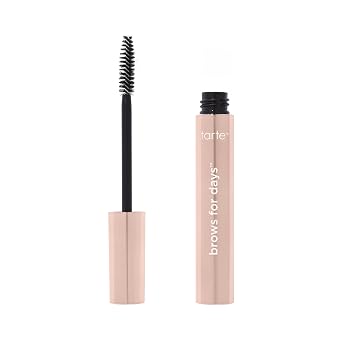 tarte Gel para enmarcar cejas para días – Gel de cejas transparente, impermeable para efecto de laminación para dar forma, fijar y mejorar las cejas con pepino, aloe y glicerina, vegano, libre de crueldad, tamaño completo
