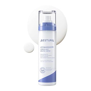 AESTURA ATOBARRIER365 Crema niebla con 10,000ppm de Ceramidas | Respaldo de barrera de humedad, niebla hidratante ultrafina, adecuada para piel seca, 120ML / 4.06 fl.oz.