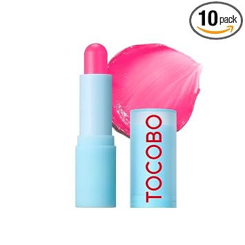 TOCOBO Bálsamo labial de vidrio teñido de vidrio coreano 012 Better Pink - Vegano, hidratación profunda, brillo de vidrio tintado hidratante con hermoso color rosa suave, acabado radiante