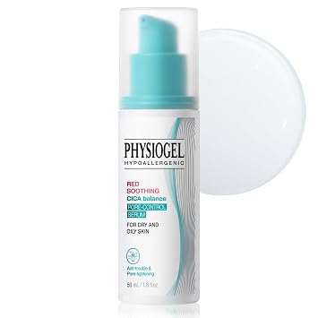 Physiogel Cica Balance Suero de control de poros, calmante, piel grasa, 1.6