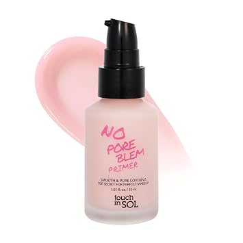 Tapaporos de maquillaje No Pore Blem Primer, 1.05 onzas líquidas, de Touch in Sol