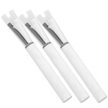 3pcs Portable U-shaped Nose Contour Brush Set for Makeup Highlighter and Shading, Professional Face Brushes for Nose Contouring and Eye Makeup Application