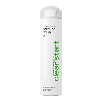 Dermalogica Breakout Limpiador Espumoso – Lavado facial para acné con ácido salicílico y aceite de árbol de té – Sumérgete en los poros para aclarar, calmar y energizar