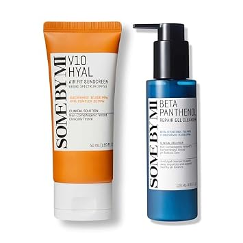 SOME BY MI Limpiador en gel reparador Beta-Pantenol y protector solar Hyal Air Fit V10