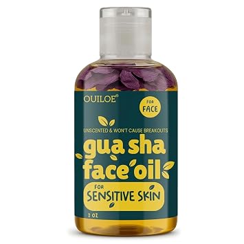 Aceite de Gua Sha para pieles sensibles - Aceite de masaje linfático