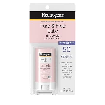 Neutrogena Pure & Free Baby Mineral Protector solar en barra SPF 50, 0.47