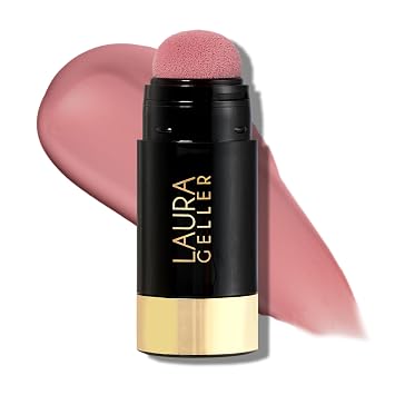 LAURA GELLER Serum Blush Tint- Rubor líquido hidratante, rosa práctico