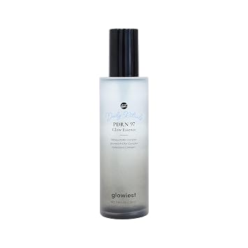glowiest Daily Rituals PDRN 97 Glow Essence - Salmon DNA, Korean Skincare, High Concentration PDRN Glass Skin Essence, Hydrating Barrier Repair Ampoule