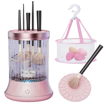 Limpiador eléctrico del cepillo del maquillaje, lavadora