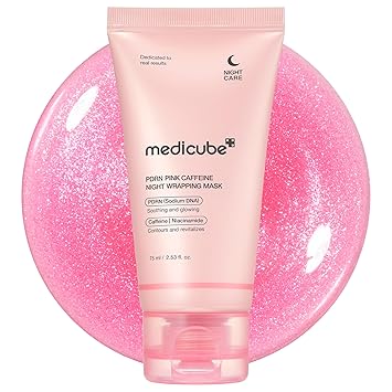 medicube Mascarilla de envoltura PDRN Cafeína - Mascarilla facial