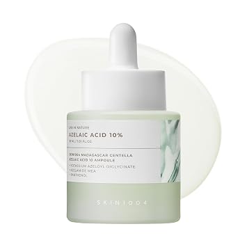 SKIN1004 Ampolla de ácido azelaico al 10%, suero facial coreano centella