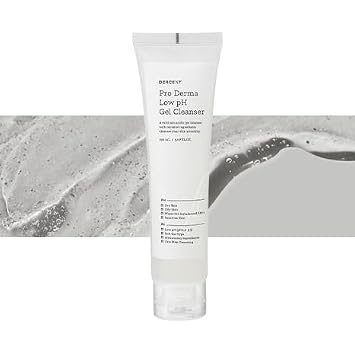 Limpiador facial coreano Derma Low.pH Gel Cleanser 5.1 fl oz (5.07 FL.OZ), limpiador facial, removedor de maquillaje, cuidado de la piel coreano (paquete de 1)