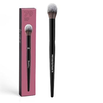 Bueart Design Pro Brocha de maquillaje en polvo para debajo de los ojos 79