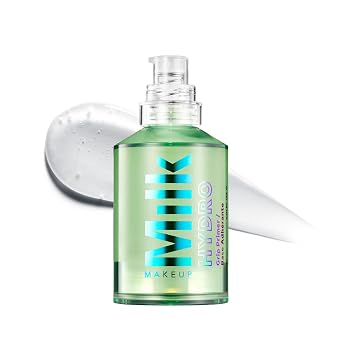 Milk Makeup Hydro Grip Primer with Hyaluronic Acid + Niacinamide – Hydrating Face Primer Grips Makeup for Up to 12 Hours – Silicone-Free, Lightweight Gel with Dewy Finish