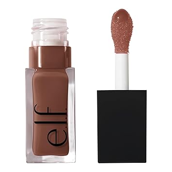 e.l.f. Aceite para labios Glow Reviver, aceite labial nutritivo con tinte para un acabado de alto brillo, infundido con aceite de jojoba, vegano y libre de crueldad, Honey Talks