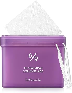 Dr.Ceuracle Almohadilla de solución calmante PLC, almohadilla de tóner