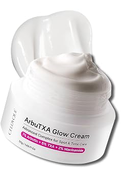 Arbutin 7% + ácido tranexámico 5% + niacinamida 2% crema facial intensiva para el cuidado del tono, manchas oscuras, pecas, manchas, pigmentación, tono opaco y desigual con Alpha Arbuitn 20,000 ppm cuidado de la piel coreano