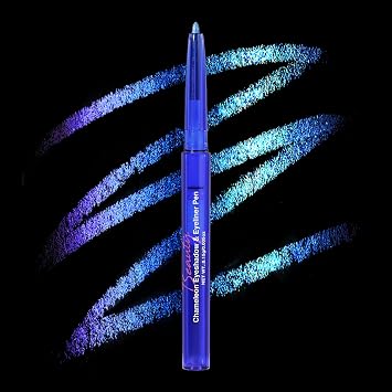 UCANBE Chameleon - Lápiz de gel para sombra de ojos y delineador de ojos, maquillaje de ojos con purpurina metálica, resistente al agua, de larga duración, a prueba de manchas, color multidimensional