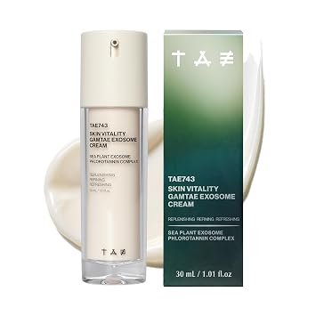Gamtae Exosome Crema hidratante facial coreana para piel propensa al