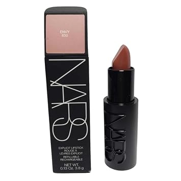 NARS Explícito lápiz labial acabado satinado tamaño completo (ENVY 830, 0.13 onzas)