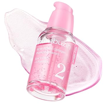 numbuzin No.2 Rose PDRN - Suero rellenador de colágeno, suero hidratante y reafirmante con péptidos, piel regordeta y brillante, cuidado de la piel coreano, 1.01 fl oz (1.0 fl oz)