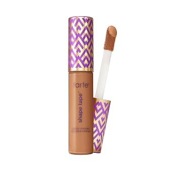 tarte shape tape corrector – Cobertura completa, acabado mate para debajo de los ojos, ojeras, líneas finas, enrojecimiento y decoloración, larga duración, dermatológicamente probado, vegano, sin