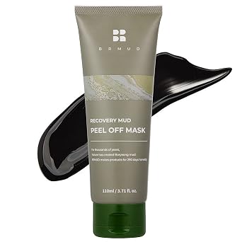 BRMUD Relief Mud Peel Off Mask - Limpiador exfoliante de mascarilla facial