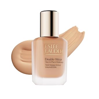 Estée Lauder Maquillaje de base de maquillaje doble que se mantiene en su lugar, base líquida mate sin aceite de larga duración durante 36 horas | Hidratante, transpirable, construible | Nueva fórmula