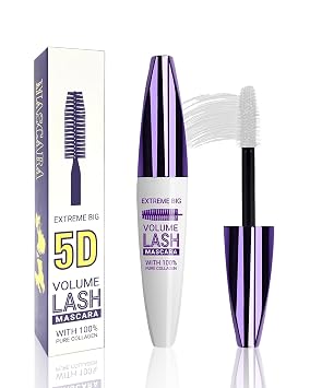 White Mascara for Eyelashes,Halloween Waterproof Colored Mascara for Women