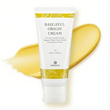 ORIGIN Crema hidratante facial – Hidratante diario coreano con complejo de propóleo y extracto de semilla de coix – Hidratación profunda de la piel y calmante para pieles secas y sensibles [2.71 onzas líquidas]