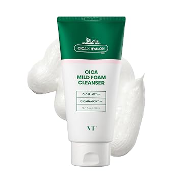 VT COSMETICS Limpiador facial CICA Foam Cleanser 10.1 fl oz (300 ml)