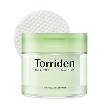 Torriden BALANCEFUL - Almohadilla de tóner (60 almohadillas) | Almohadillas exfoliantes diarias con PHA y LHA para pieles grasas, combas y sensibles | 5D CICA, pantenol