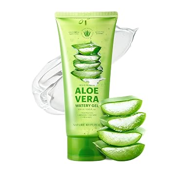 Nature Republic - Gel acuoso de aloe vera suave y húmedo (tubo) | 8.45