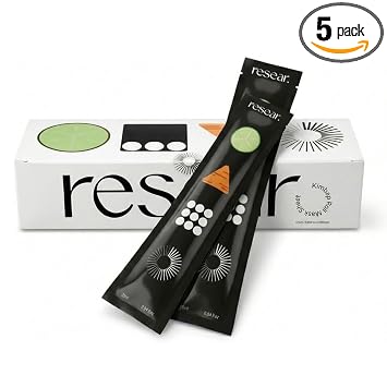 Resear - Mascarilla coreana Kimbap Roll con algas hidratantes, arroz y extractos botánicos, cuidado facial calmante, ligero, hipoalergénico, disponible en paquetes de 5 o 10 hojas, mascarillas