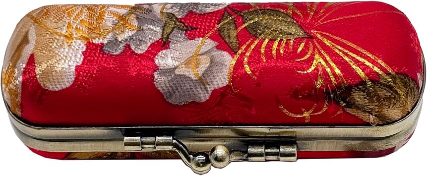 Portátil, pequeño, lápiz labial, con espejo, para bolso, color