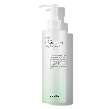 COSRX Pure Fit CICA - Aceite limpiador para pieles sensibles, 6.76 fl. oz