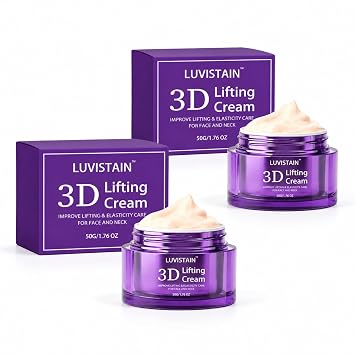 3D Lifting Night Cream 1.76 fl oz – Crema facial coreana avanzada con complejo de 17 péptidos, crema facial hidratante para arrugas, cuidado reafirmante de la piel para cara y cuello, 2