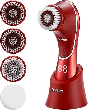 Cepillo de limpieza facial, limpiador facial recargable, impermeable IPX7