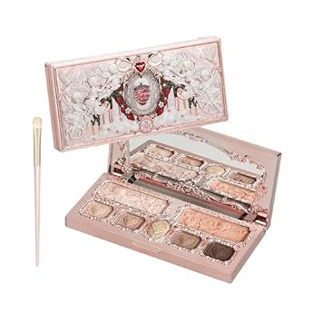 Flower Knows Juego de brochas y paleta de maquillaje Strawberry Cupid